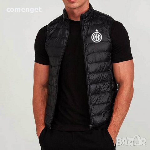 ПРОМО ЦЕНА! Мъжко яке без ръкави / елек, грейка ИНТЕР / INTER MILANO - 2 ЦВЯТА!, снимка 2 - Якета - 38309507
