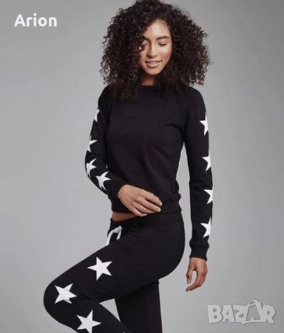 Дамски модерен спортен комплект, снимка 2 - Спортни екипи - 28955372