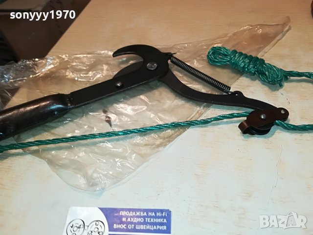 НОЖИЦА С ВЪЖЕ ЗА КЛОНИ-НОВА 3003231037, снимка 13 - Градински инструменти - 40189705