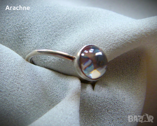 Pandora сребърен пръстен от Algot Enevoldsen, снимка 4 - Пръстени - 51702512