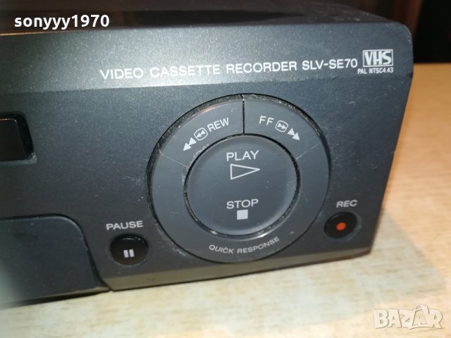 sony slv-se70ux stereo hifi video 3103211702, снимка 6 - Плейъри, домашно кино, прожектори - 32374312