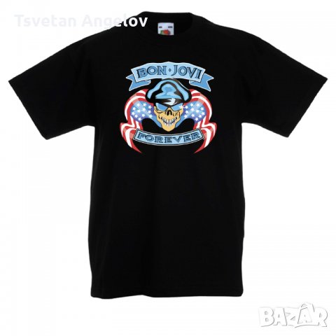 Разпродажба! Детска тениска BON JOVI 5
