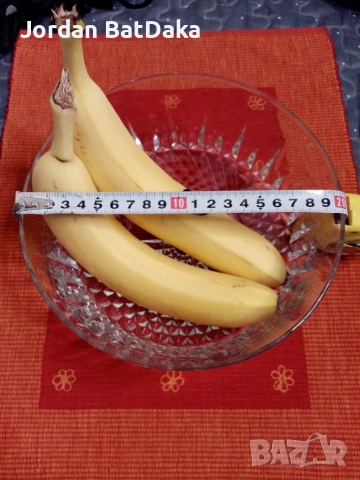 Кристална купа 20см, снимка 2 - Аксесоари за кухня - 53491251