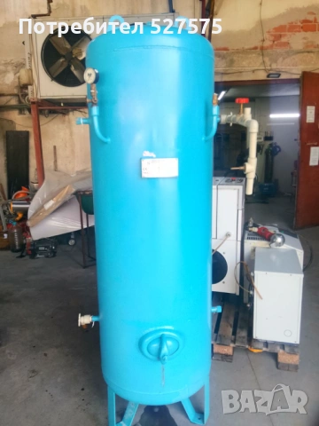 Винтов компресор Gardner Denver ESM7 бутилка 500л изсушител, снимка 5 - Компресори - 53073899