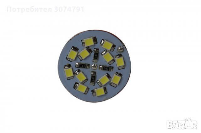 Крушка с Вграден Зумер Мелодия 12 LED Задна Заден Ход 12V BA15S P21W, снимка 2 - Аксесоари и консумативи - 32931326