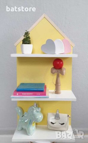 Етажерка къщичка, снимка 4 - Мебели за детската стая - 27861745