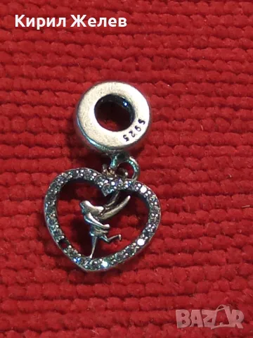 PANDORA СКЪПОЦЕНЕН СРЕБЪРЕН ПЕНДАНТ СРЕБРО S 925 на ПАНДОРА с ИСКРЯЩИ ЦИРКОНИ 46911, снимка 11 - Колиета, медальони, синджири - 49682613