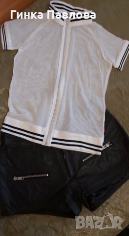 Къси дамски панталонки с пайети , снимка 6 - Къси панталони и бермуди - 32847856