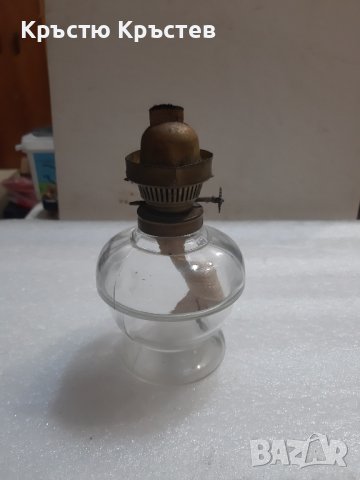 стъклена газена лампа
