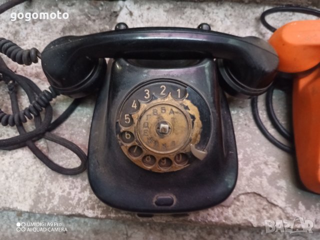 стар телефон с шайба, стари телефони , снимка 13 - Колекции - 43049527