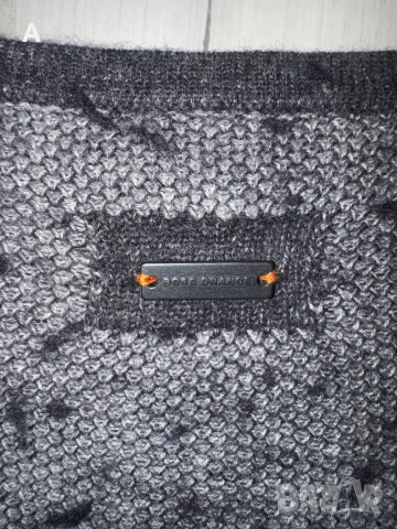 Вълнен пуловер BOSS, снимка 6 - Пуловери - 52462949