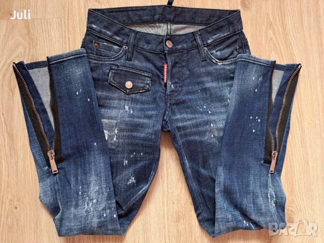 Дамски дънки Dsquared2, снимка 11 - Дънки - 43715963