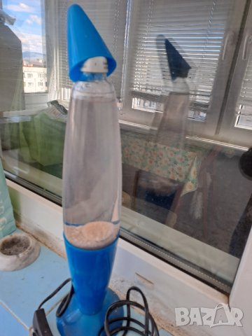 Стара лава лампа със светлинен ефект, снимка 6 - Декорация за дома - 40325327