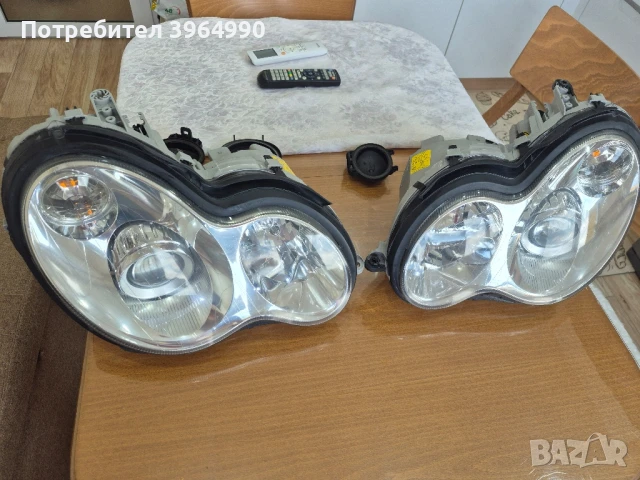 Кристални Оригинални Неразличими от нови КСЕНОНОВИ фарове за мерцедес С клас W203 , снимка 1