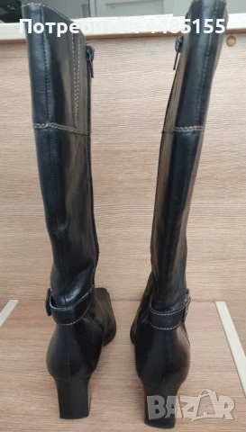 Италиански ботуши занаятчийска ръчна изработка, 37ми номер, снимка 6 - Дамски ботуши - 53072820
