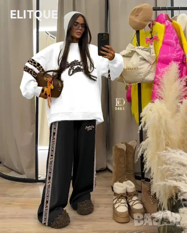 Дамски комплект Christian Dior - 2 налични цвята Код D1574, снимка 3 - Комплекти - 48399057