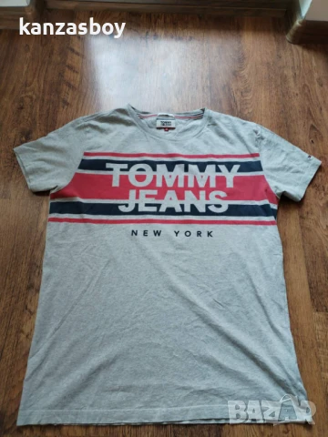 tommy hilfiger - страхотна мъжка тениска M, снимка 4 - Тениски - 50760415