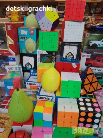 Кубче на Рубик 3х3, 4х4, 5х5, 6х6, 7х7, лимон пирамида круша и други, снимка 3 - Образователни игри - 47955402