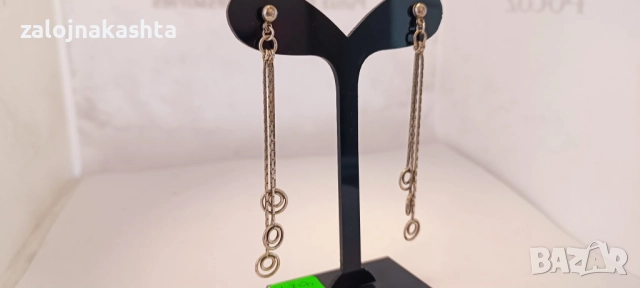 Сребърни обеци-4,70гр/925