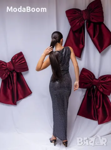 Дамска дълга рокля , снимка 2 - Рокли - 48696577