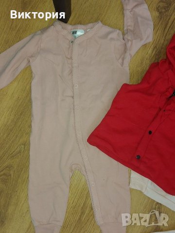 Нови дрехи 62 размер и биберони авент, снимка 8 - Бебешки гащеризони - 40505109