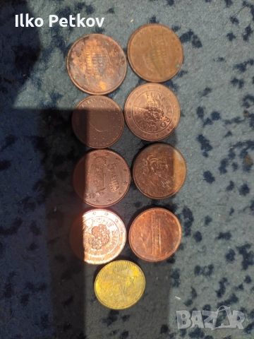 Евро монети, снимка 3 - Нумизматика и бонистика - 52981662