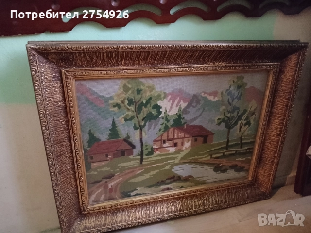 10 изящни френски гоблена , снимка 5 - Гоблени - 52578802