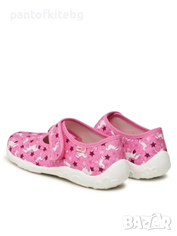  Superfit Пантофи розови с еднорог  за момиче, снимка 5 - Детски пантофи - 51482351