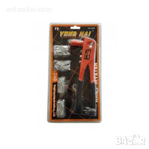 Нитачка за поп-нит ръчна 2,4-3,2-4,0-4,8mm--YH-805, снимка 2 - Други инструменти - 50407620