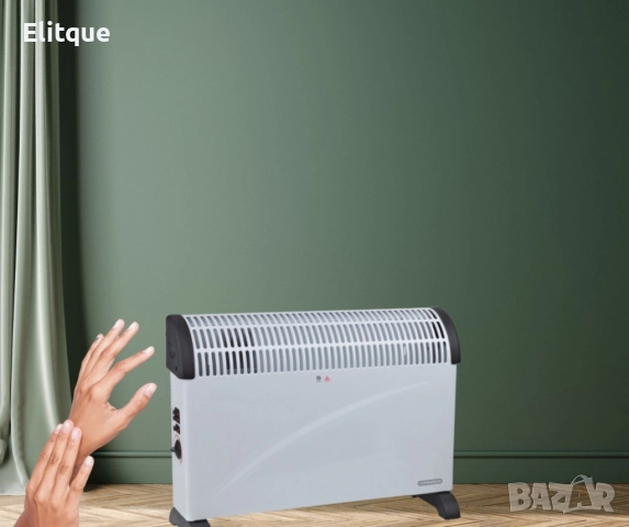 Печка конвекторна, 2000W, турбо, снимка 4 - Отоплителни печки - 52840721