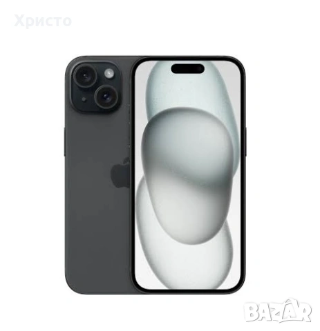 НОВ!!! Apple iPhone 15, 128GB, 5G, Black + подарък оригинален адаптер Apple , снимка 3 - Apple iPhone - 53530990