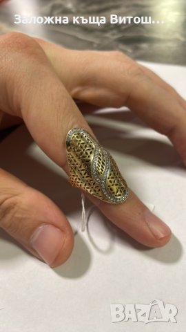 Златен пръстен 14к / 3.5 гр., снимка 4 - Пръстени - 43103491