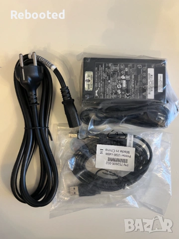 HP Thermal Printer AC Power Adapter 752607-006 + USB кабел
