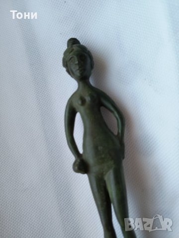 Бронзова статуетка на Богиня – Майка 20 см сувенир , снимка 4 - Антикварни и старинни предмети - 43761701