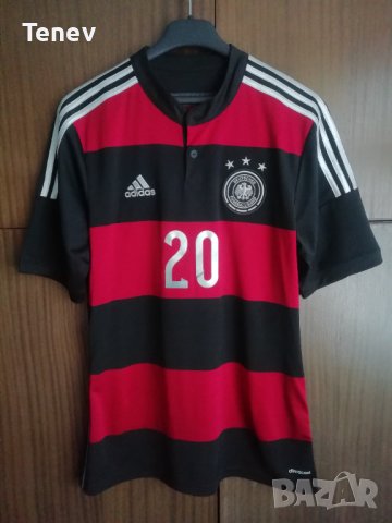 Germany Boateng Adidas оригинална тениска фланелка Германия Боатенг размер М 2014/2015 Away , снимка 2 - Тениски - 42987015