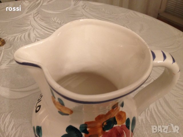 Bassano Made in Italy Старинна кана 1 л. нова, снимка 5 - Колекции - 39652503