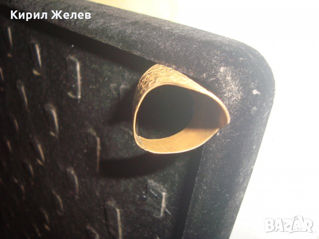 СТАРИНЕН КРАСИВО ОРНАМЕНТИРАН БРОНЗОВ ОРИЕНТАЛСКИ ПРЪСТЕН МАЙСТОРСКА ИЗРАБОТКА 21130, снимка 11 - Антикварни и старинни предмети - 32659284