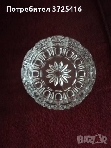 Нов луксозен кристален пепелник, снимка 2 - Други стоки за дома - 52956600
