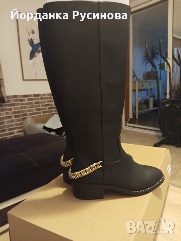 Намалям! Елегантни ботуши By Very,38 номер , снимка 5 - Дамски ботуши - 40659225