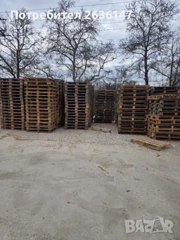 Палети тъмно Евро и скари, снимка 3 - Индустриална техника - 49568413