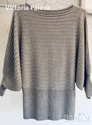 Много красива блуза ROMA ITALIA 70% lana merino, снимка 7 - Блузи с дълъг ръкав и пуловери - 51737583