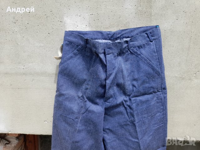 Стар работен панталон #3, снимка 2 - Антикварни и старинни предмети - 36760384