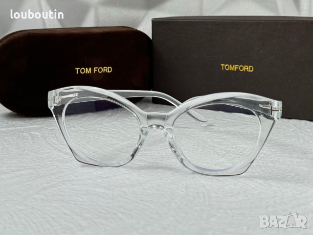 TOM FORD дамски диоптрични рамки очила за компютър котка, снимка 5 - Слънчеви и диоптрични очила - 44846498