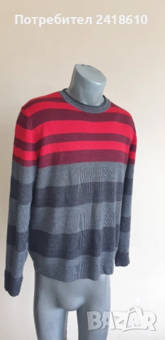 CANALI Made in Italy Merino / Wool / Mens Size M / L ОРИГИНАЛ! Мъжки Пуловер !, снимка 11 - Пуловери - 52294246