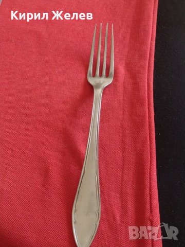 Стара вилица от соца с маркировка П Денев Габрово за КОЛЕКЦИЯ ДЕКОРАЦИЯ БИТОВ КЪТ 35247