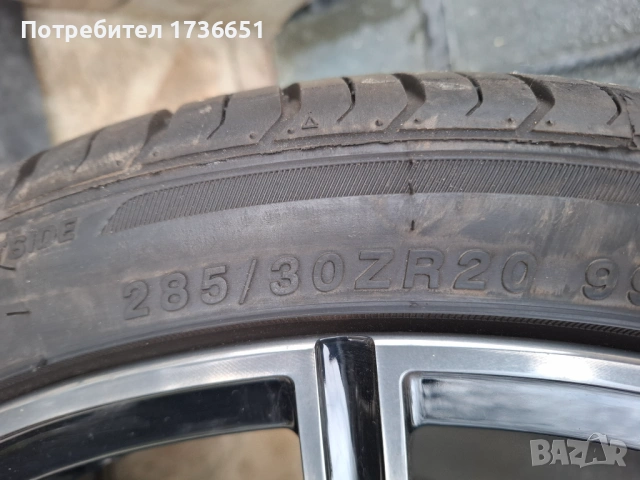 Оригинални Джанти BMW M3 ,M4 с нови летни гуми, снимка 8 - Гуми и джанти - 53207643