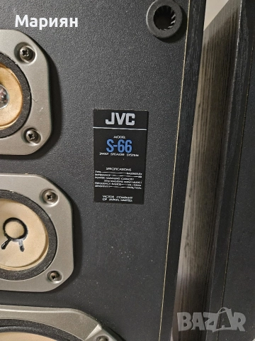 JVC s66 Тонколони, снимка 2 - Тонколони - 52741669