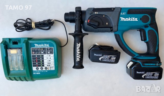 Акумулаторен перфоратор Makita BHR202 LXT 2x18V 3.0Ah, снимка 2 - Други инструменти - 33480725