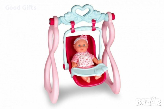 Кукла бебе с бебешка люлка, снимка 2 - Кукли - 43285601