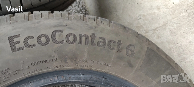 Гуми Continental EcoContact 6  175/70 R14 T, снимка 4 - Гуми и джанти - 52053907